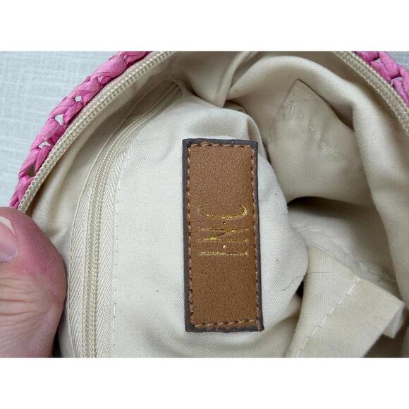 INC Multicolor Crochet Crossbody Bag with Leather‎ Strap - Picture 3 of 8